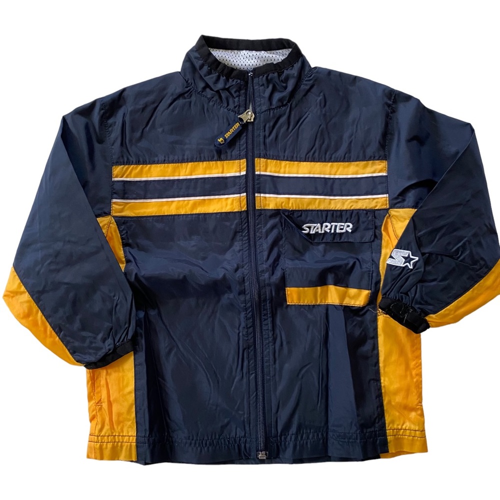 STARTER Windbreaker Full Zip Jacket Junior Boys Size 4